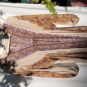 Free People Purple and Brown SZ SM